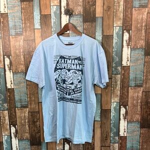 Funko Batman vs Superman Graphic T-Shirt - Light Blue
